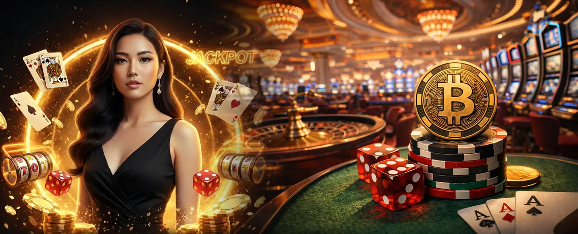 Taya777 Live Casino dealer at roulette table